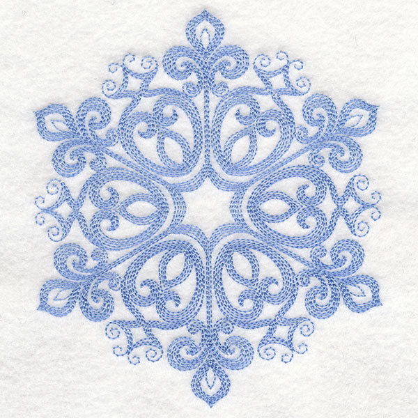 Brushstroke Snowflake - Image 3