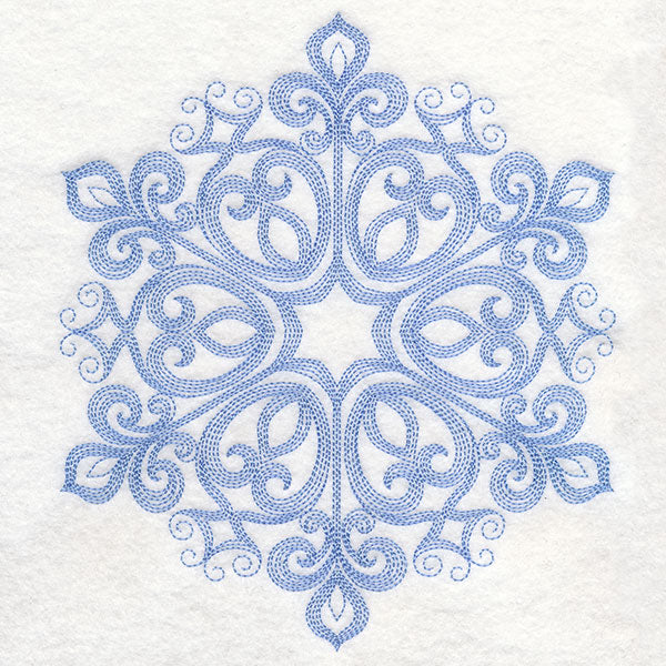Brushstroke Snowflake - Image 5
