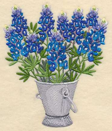 Bucket of Bluebonnets - Image 3