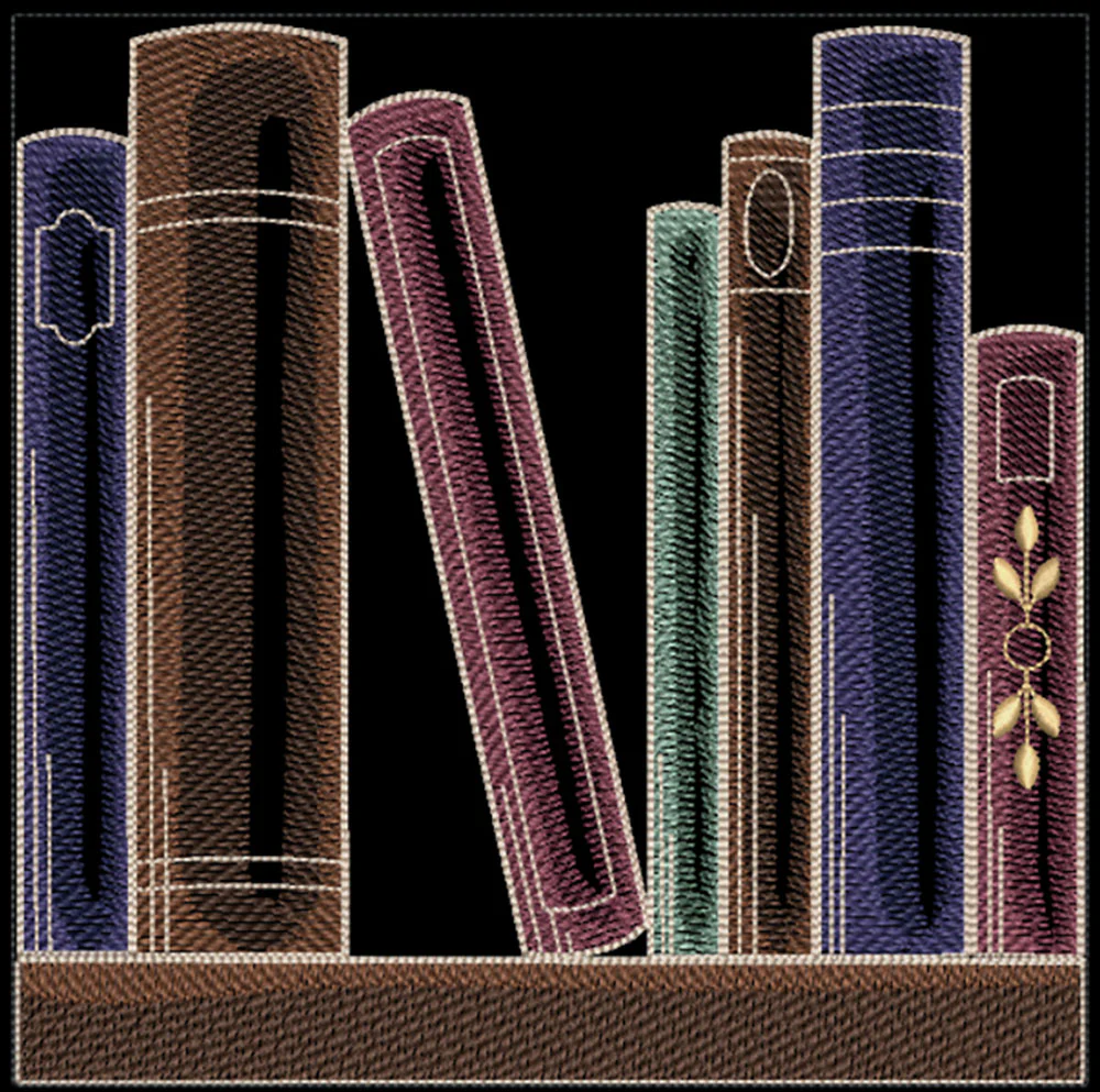 Build a Crafty Bookshelf Quilt - 7 Book Row - Image 3