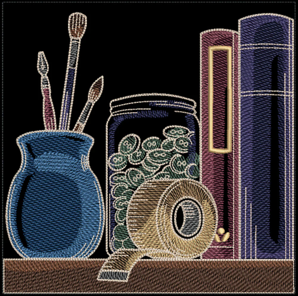 Build a Crafty Bookshelf Quilt - Crafting Supplies - Image 3