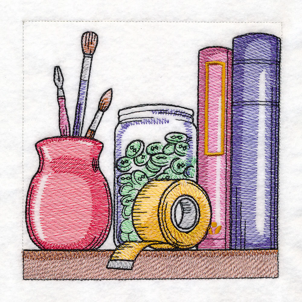 Build a Crafty Bookshelf Quilt - Crafting Supplies - Image 5