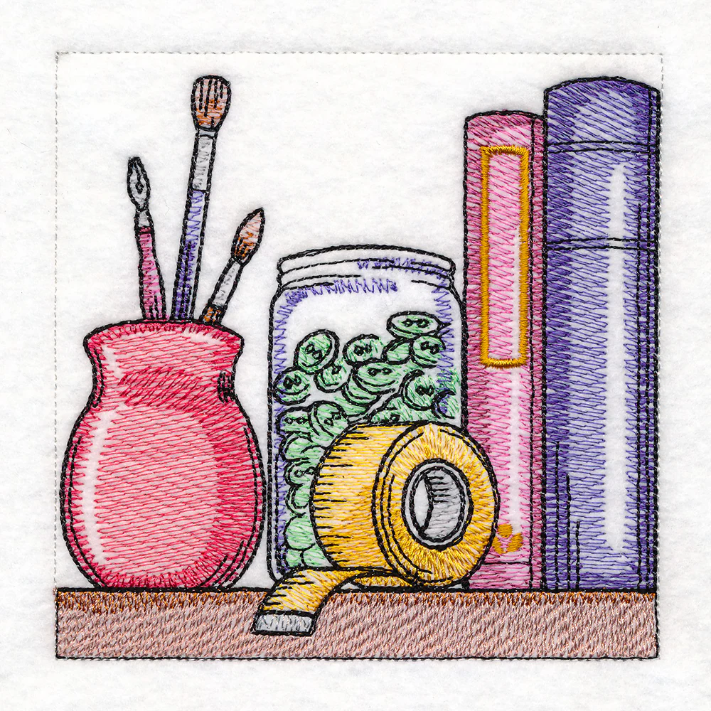 Build a Crafty Bookshelf Quilt - Crafting Supplies - Image 6