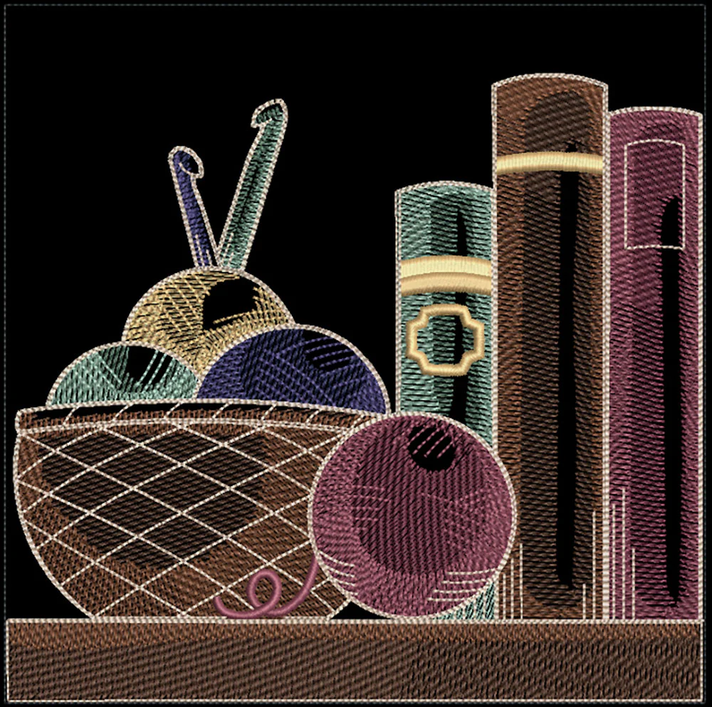 Build a Crafty Bookshelf Quilt - Crochet - Image 2