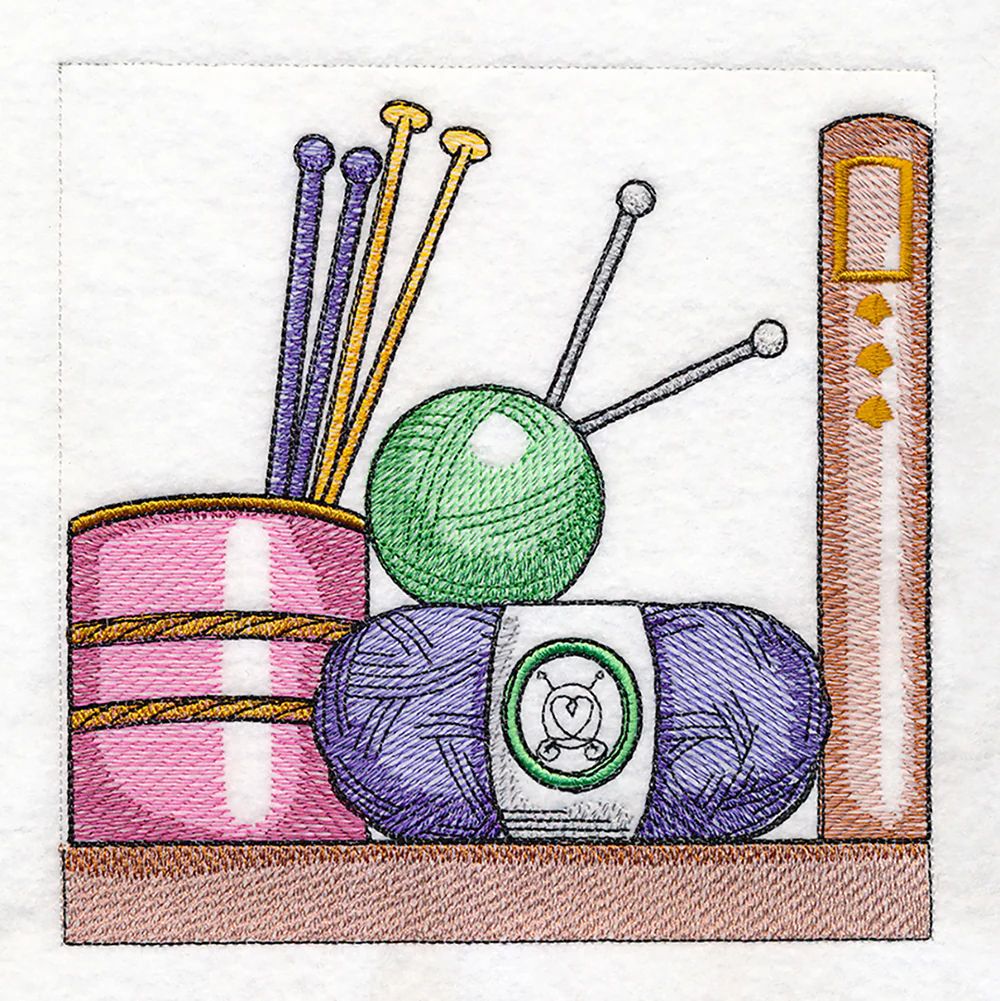 Build a Crafty Bookshelf Quilt - Knitting - Image 4