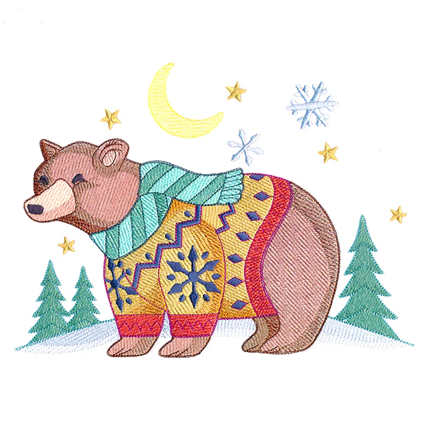 Bundled Up Bear - Image 4