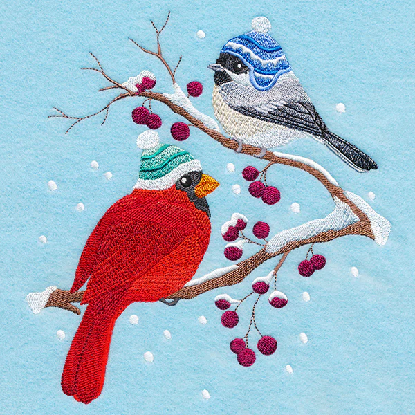 Bundled-Up Birdies