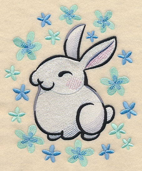 Bunny in Asian Watercolor - Image 4