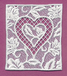Bunting Heart (Lace) - Image 2