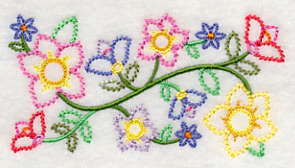 Bursting into Bloom Border (Vintage) - Image 5