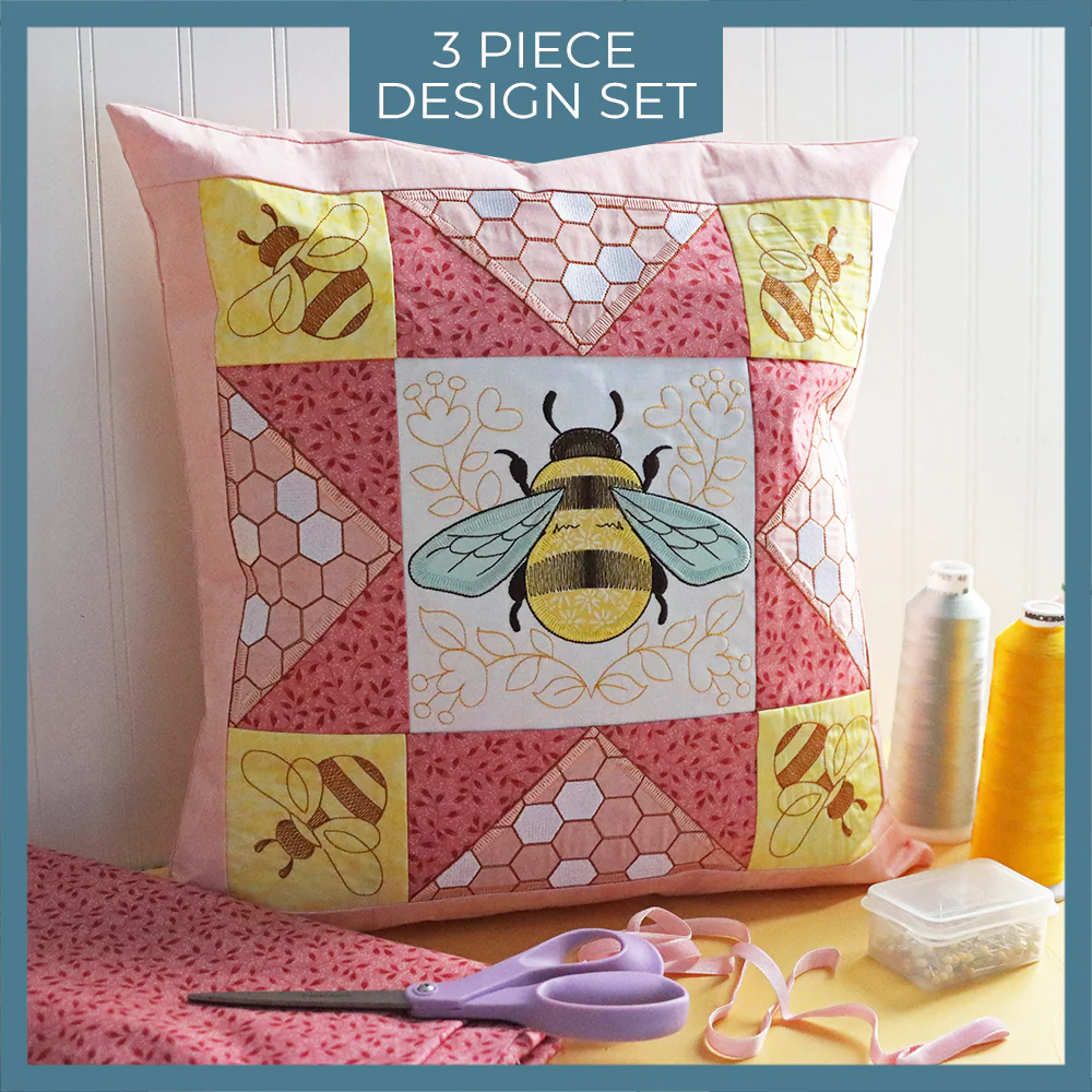 Busy Bee Quilt Block Set - Image 6