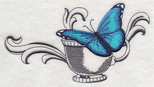 Butterflies at Tea Time 3