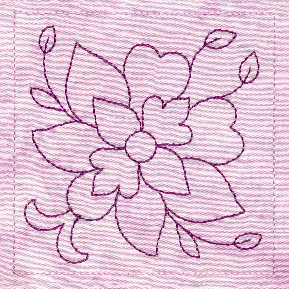 Butterfly and Blooms Quilt Block Set - Image 10