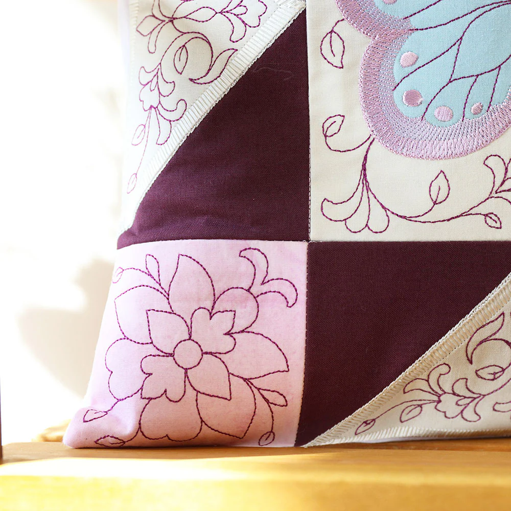 Butterfly and Blooms Quilt Block Set - Image 3