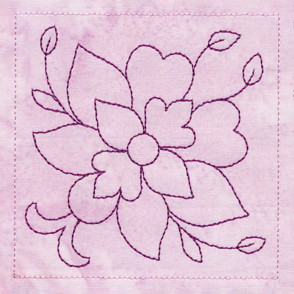 Butterfly and Blooms Quilt Block Set - Image 6