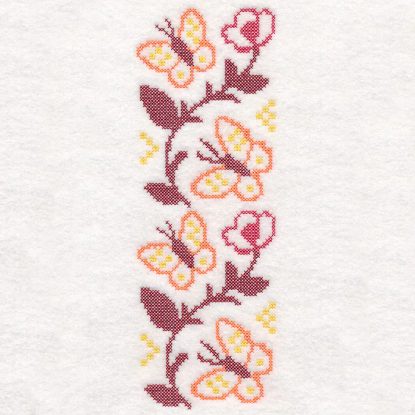 Butterfly Border (Cross Stitch)