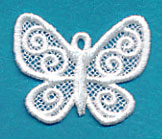 Butterfly Charm (Lace) - Image 3