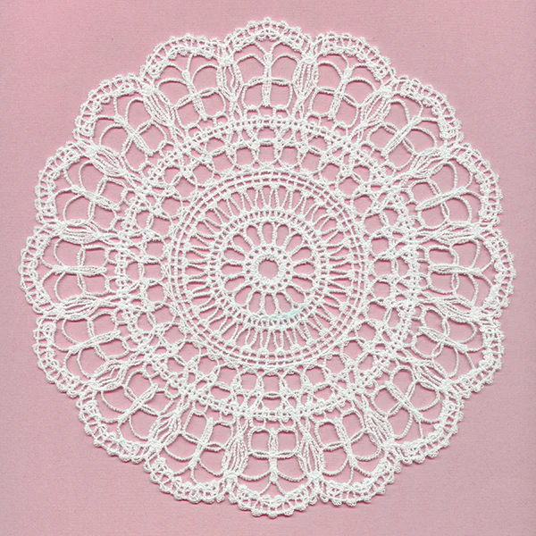 Butterfly Dreams Doily (Battenburg Lace) - Image 6