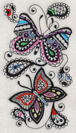 Butterfly Fantasy (Blackwork) - Image 4