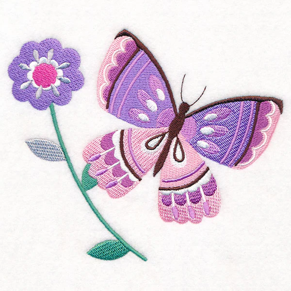 Butterfly & Flower 3 - Image 3