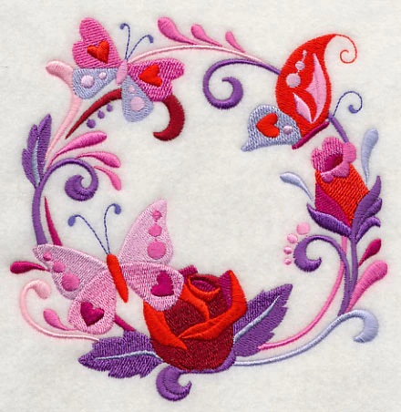 Butterfly Kisses Wreath - Image 3
