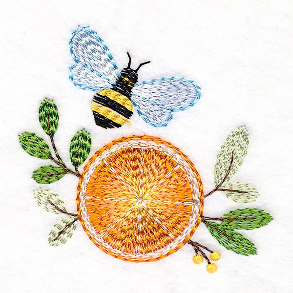 Buzzing with Sweetness Citrus Accent