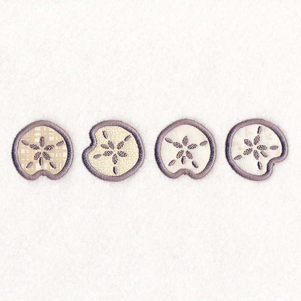 By the Sea Border - Sand Dollar (Applique) - Image 4
