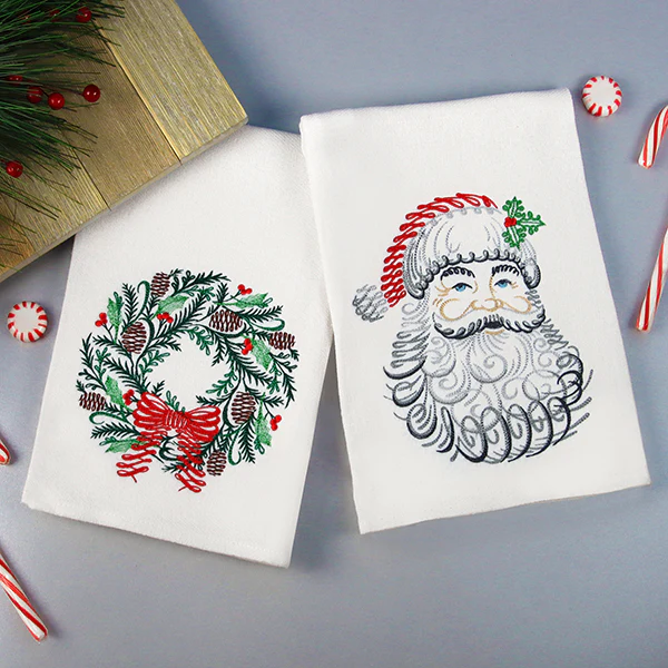 Calligraphic Christmas Wreath - Image 2