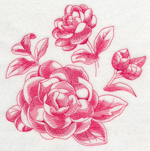 Camellia Botanical (Toile) - Image 2