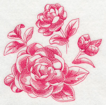 Camellia Botanical (Toile) - Image 3
