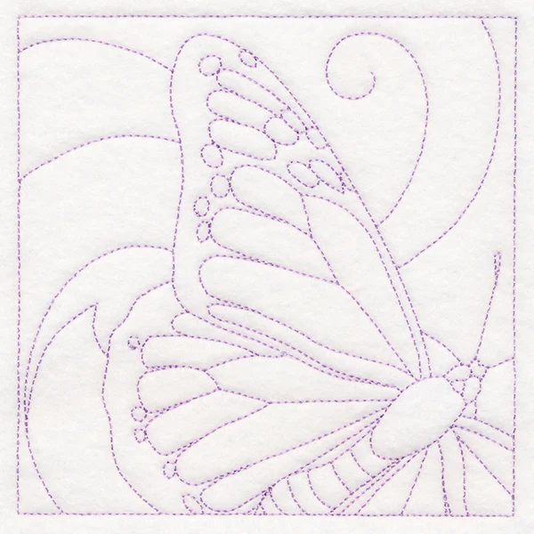 Captivating Butterfly Quilting Square (Double Run) - Image 4