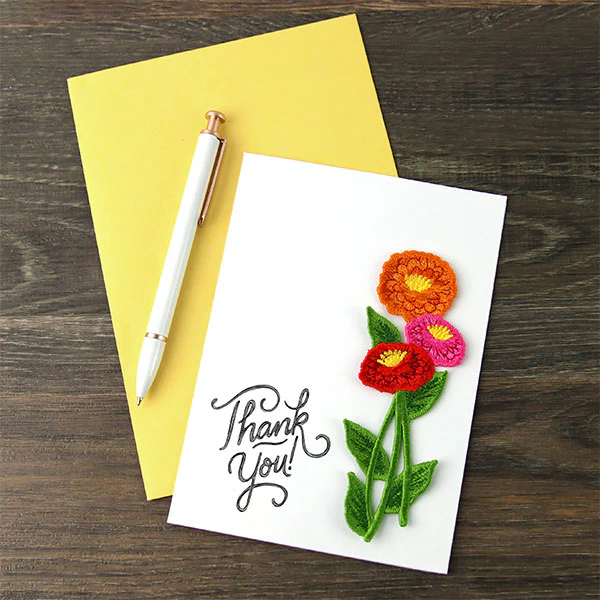 Captivating Zinnia Flowers (In-the-Hoop) - Image 14