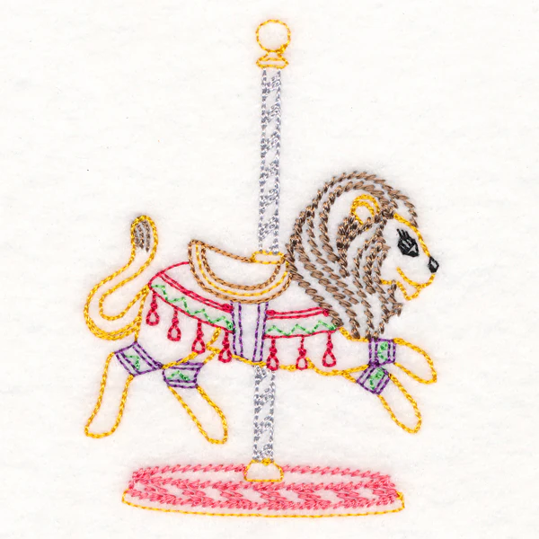 Carousel Lion (Vintage) - Image 4