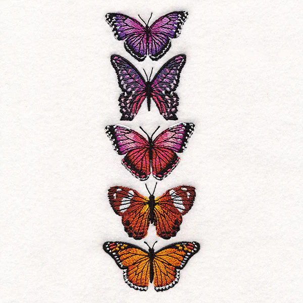 Cascading Butterflies of the Forest - Image 7