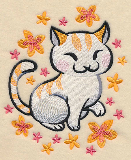 Cat in Asian Watercolor - Image 4