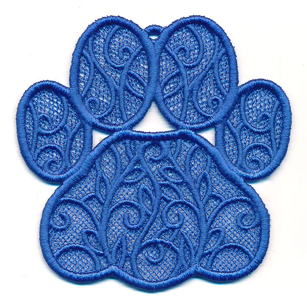 Cat Paw Ornament (Lace) - Image 3