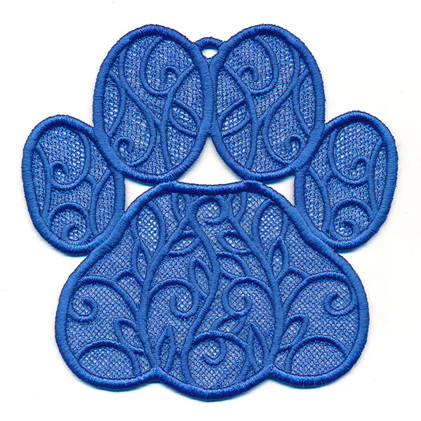 Cat Paw Ornament (Lace) - Image 4