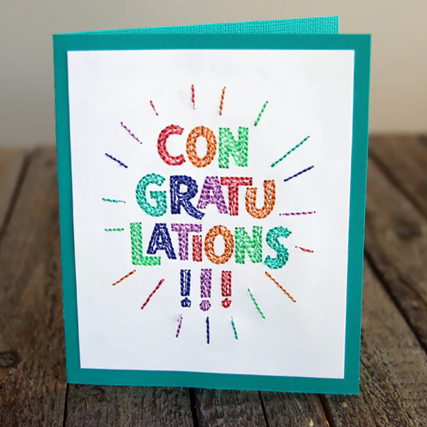 Celebrations & Congratulations - Congrats (Cardstock) - Image 4