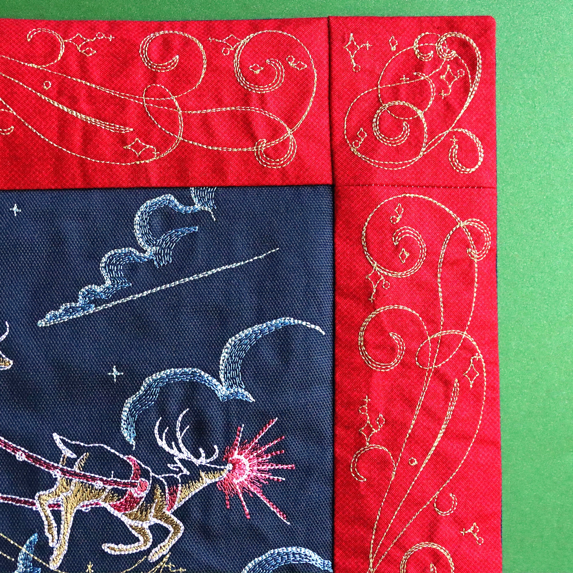 Celestial Christmas Swirls Frame - Image 21
