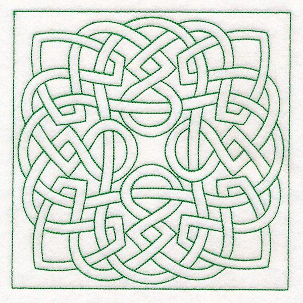 Celtic Knotwork Square 1 (Double Run) - Image 11