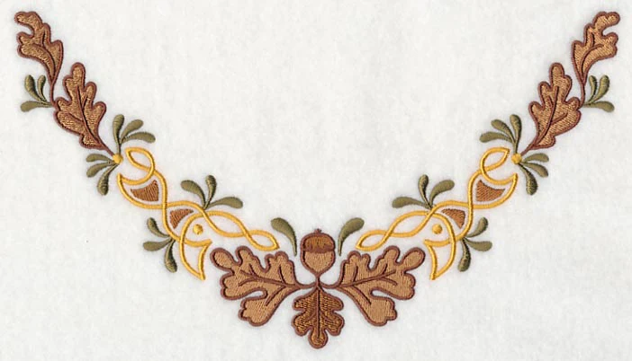 Celtic Oak Neckline (V-Neck) - Image 4