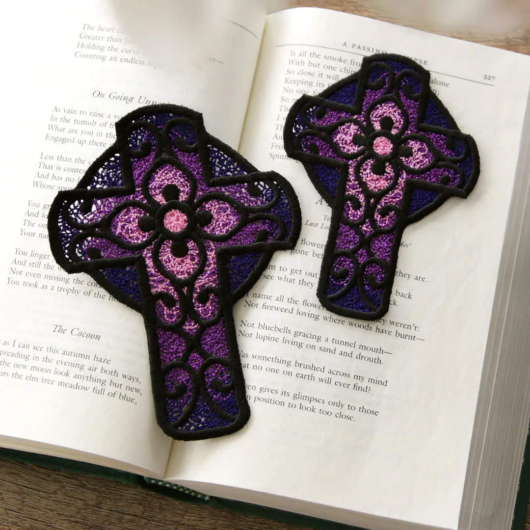 Celtic Spring Cross (Lace) - Image 12