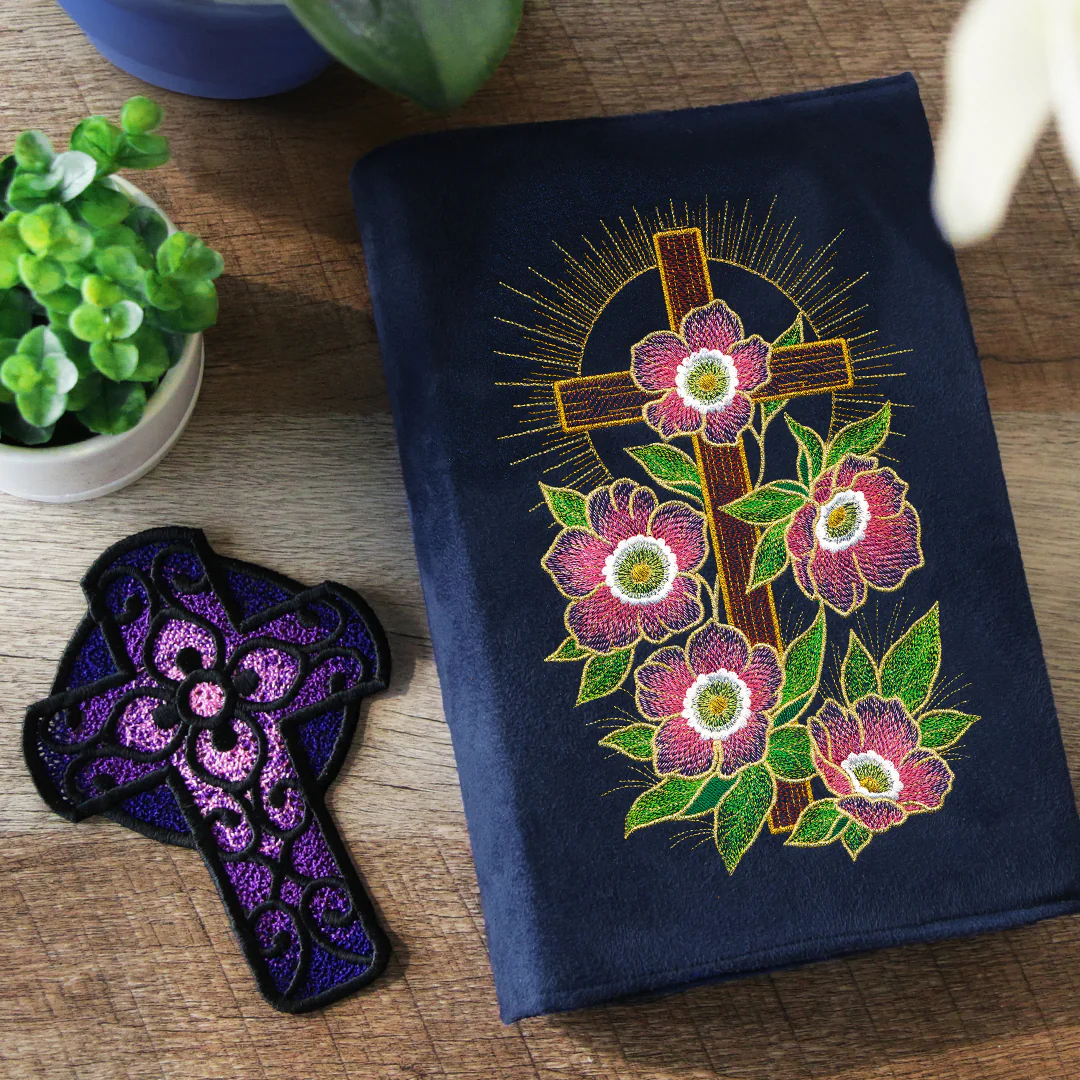 Celtic Spring Cross (Lace) - Image 3