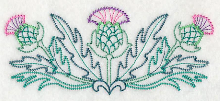 Celtic Thistle Border (Vintage) - Image 3