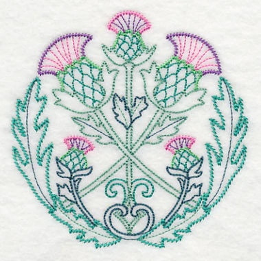 Celtic Thistle Circle (Vintage) - Image 4