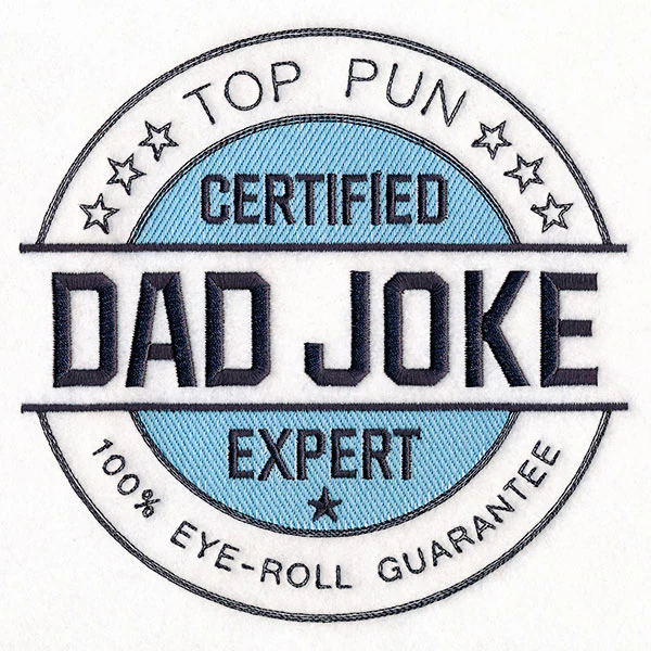 Certified Dad Joke Expert Stamp - Image 2