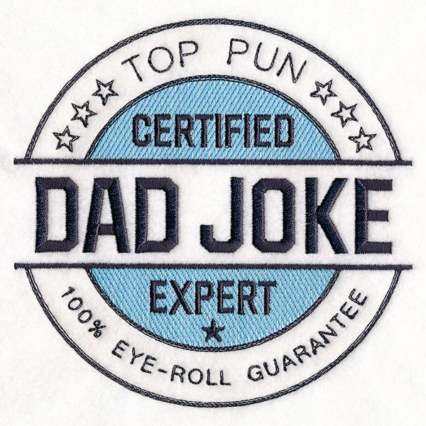 Certified Dad Joke Expert Stamp - Image 3