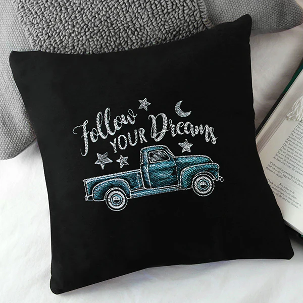 Chalkboard Dreams Retro Truck - Image 4