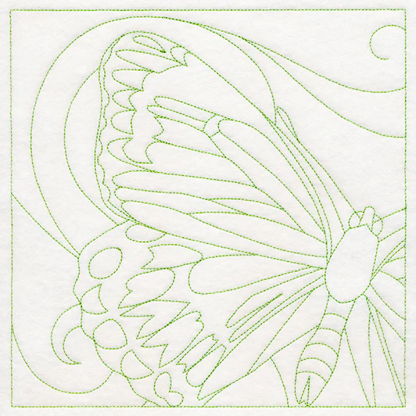 Charming Butterfly Quilting Square (Double Run) - Image 6