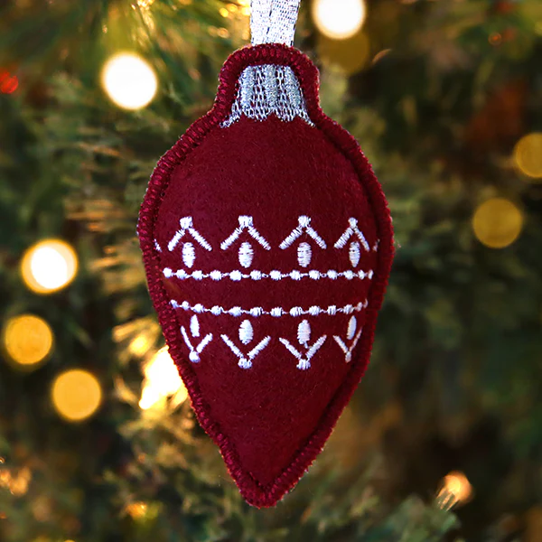 Charming Christmas Ornament (In-the-Hoop) - Image 2